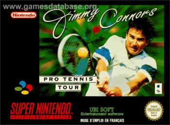 Cover Jimmy Connors Pro Tennis Tour for Super Nintendo
